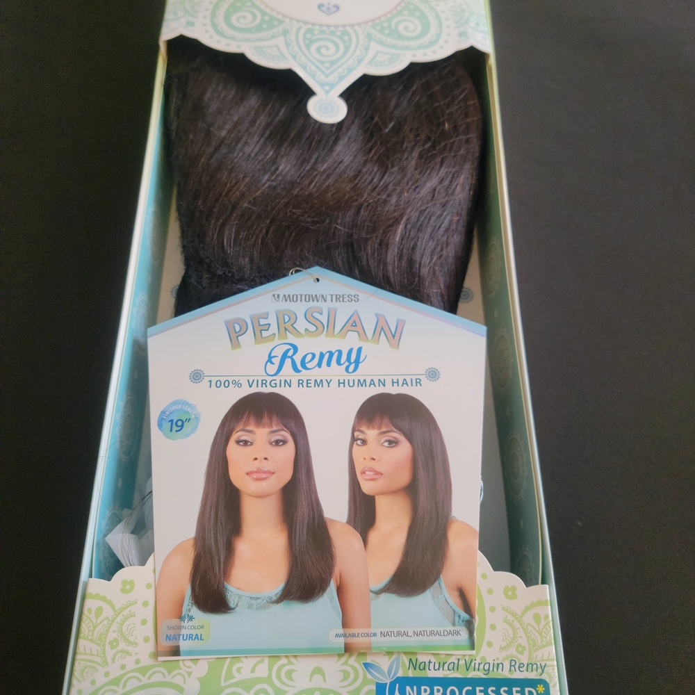NWT Persian Remy Natural Black 100% Virgin Hair